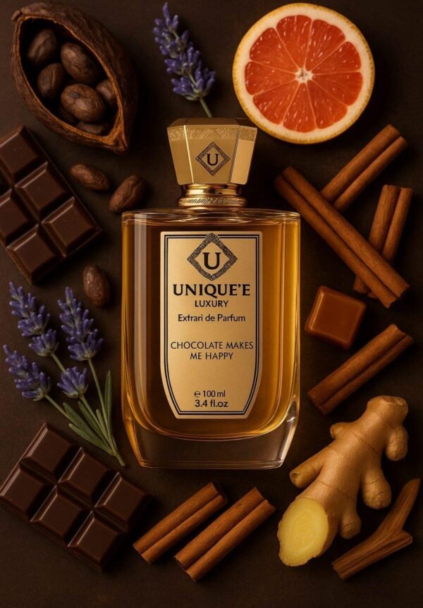 ⁦Chocolate Makes Me Happy Unique'e Luxury 100 ML⁩ – תמונה ⁦3⁩