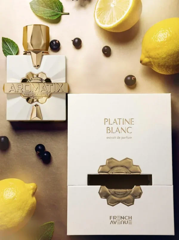 ⁦Platine Blanc Aromatix X French Avenue unisex 100 ML⁩ – תמונה ⁦2⁩