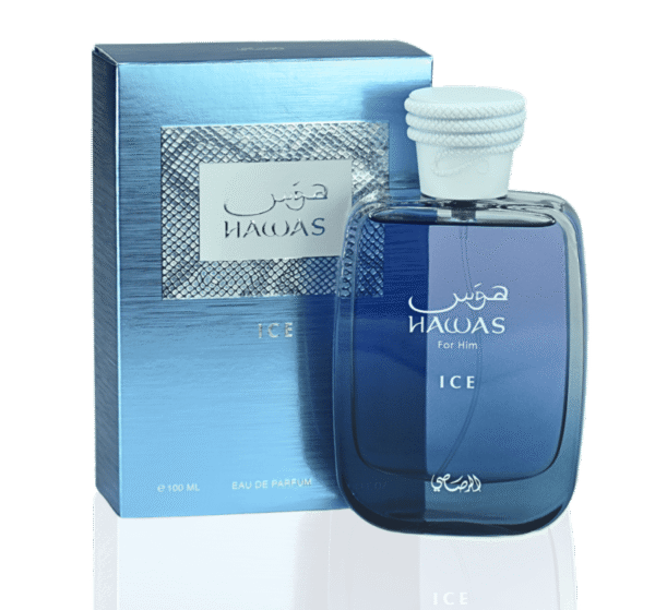 ⁦בושם לגבר 100 מ''ל Rasasi Hawas Ice או דה פרפיום E.D.P⁩ – תמונה ⁦2⁩