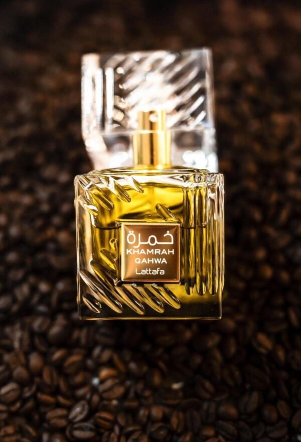 ⁦בושם לטאפה קאמרה 100 מ''ל Khamrah Qahwa Lattafa Perfumes E.D.P⁩ – תמונה ⁦2⁩