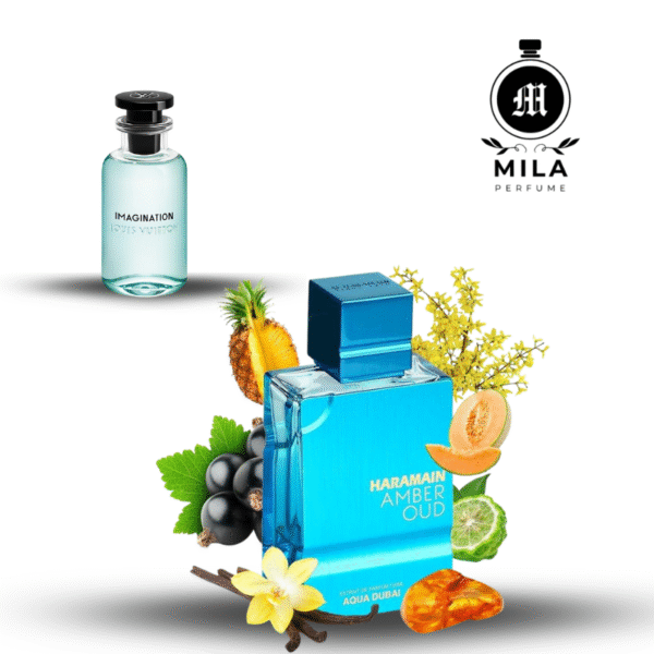 ⁦Amber Oud Aqua Dubai Al Haramain TESTER 75 ML  באריזת טסטר⁩ – תמונה ⁦2⁩