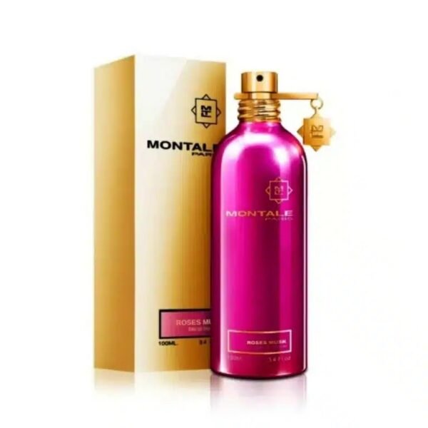 ⁦בושם לאשה מונטל רוזס מאסק 100 מ”ל אדפ Montale Roses Musk E.D.P 100ml⁩ – תמונה ⁦2⁩